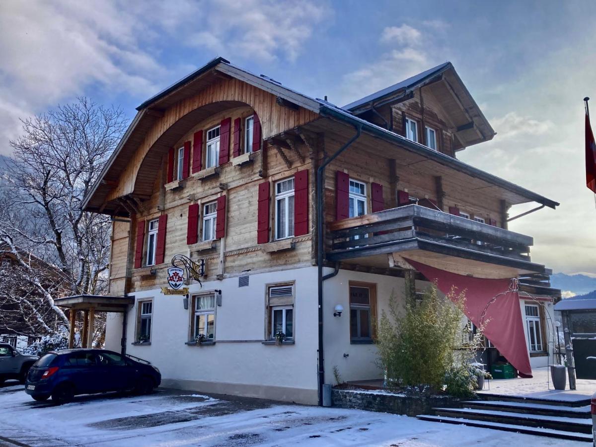 Hotel Alpenrose Beim Ballenberg Бриенц Экстерьер фото